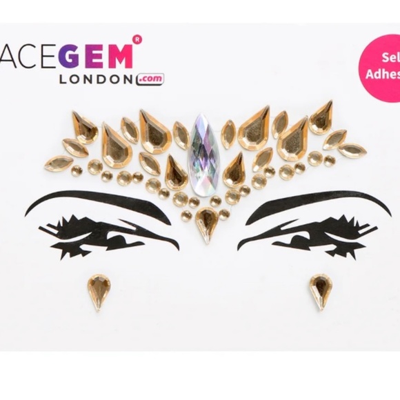 New 8 Pcs Face Jewels Rhinestone Face Gems Self Adhesive Body Crystal Stickers - Picture 9 of 10